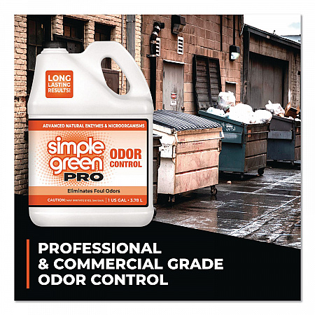 Pro Odor Control, Lemongrass Eucalyptus, 1 gal Bottle, 4/Carton (0704128)