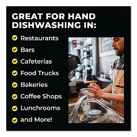 Pro Dish Soap, Sparkling Citrus Scent, 1 gal Bottle, 4/Carton (4101128)