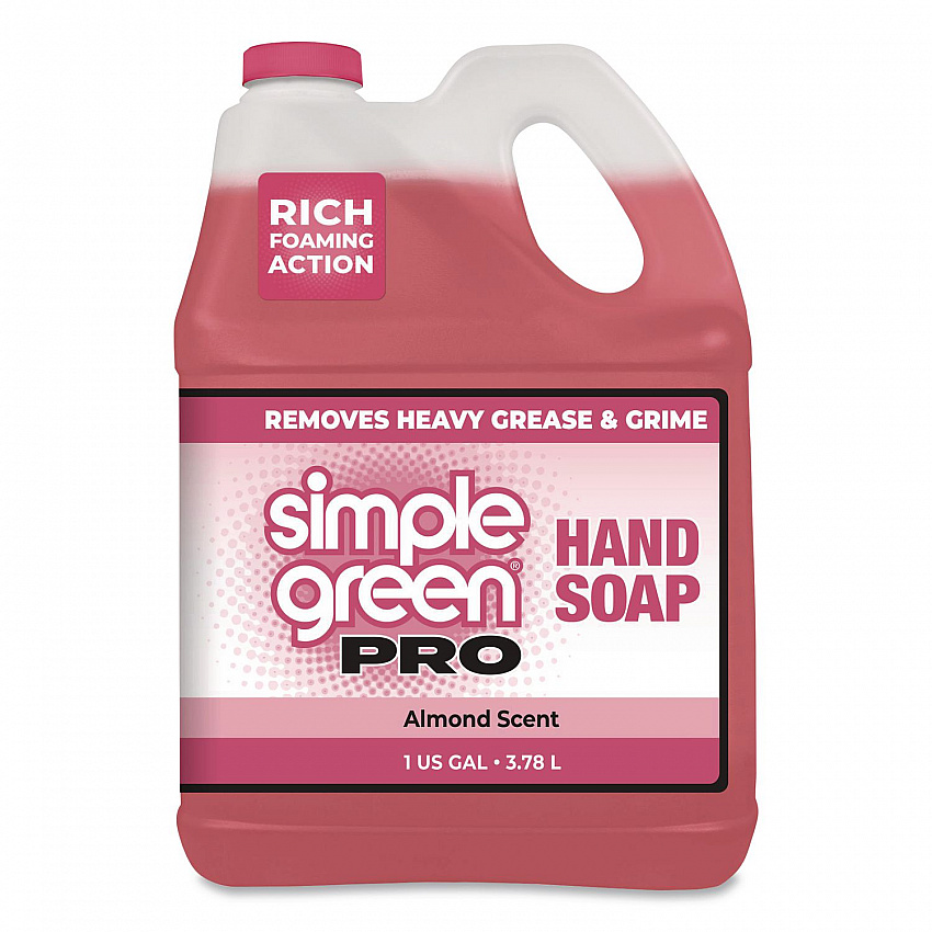 Pro Hand Soap, Almond Scent, 1 gal Bottle, 4/Carton (4102128)