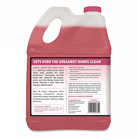 Pro Hand Soap, Almond Scent, 1 gal Bottle, 4/Carton (4102128)