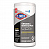 CloroxPro ScreenPlus Screen Sanitizing Wipes, 6 x 8, Citrus Blend, White, 75/Canister, 6 Canisters/Carton (60724CT)