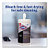 CloroxPro ScreenPlus Screen Sanitizing Wipes, 6 x 8, Citrus Blend, White, 75/Canister, 6 Canisters/Carton (60724CT)