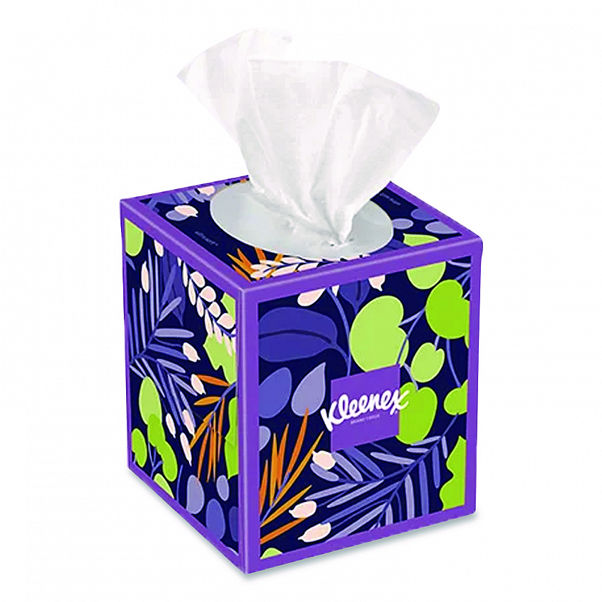 Ultra Soft Facial Tissue, 3-Ply, White, 65 Sheets/Box, 27 Boxes/Carton (4995925824)