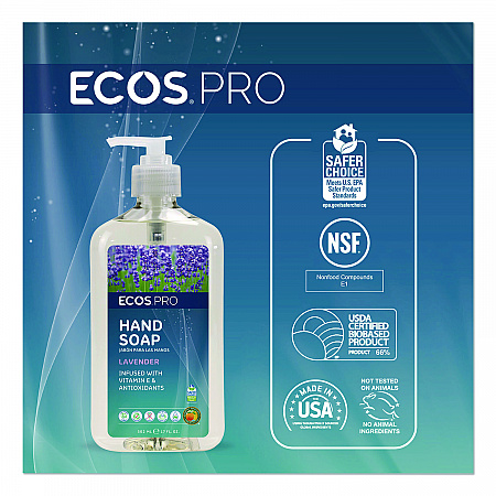 Liquid Hand Soap, Lavender Scent, 17 oz (PL96656EA)