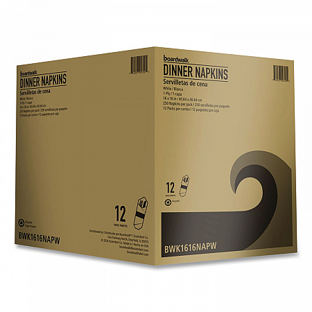 Dinner Napkins, 1-Ply, 16