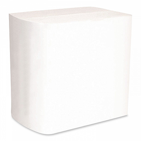 Interfold Napkins, 1-Ply, 8.8 x 6.3, White, 500/Pack, 12 Packs/Carton (6000INTW)