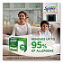 Dry Refill Cloths, 10.4 x 8, White, 52/Box, 3 Boxes/Carton (81216)