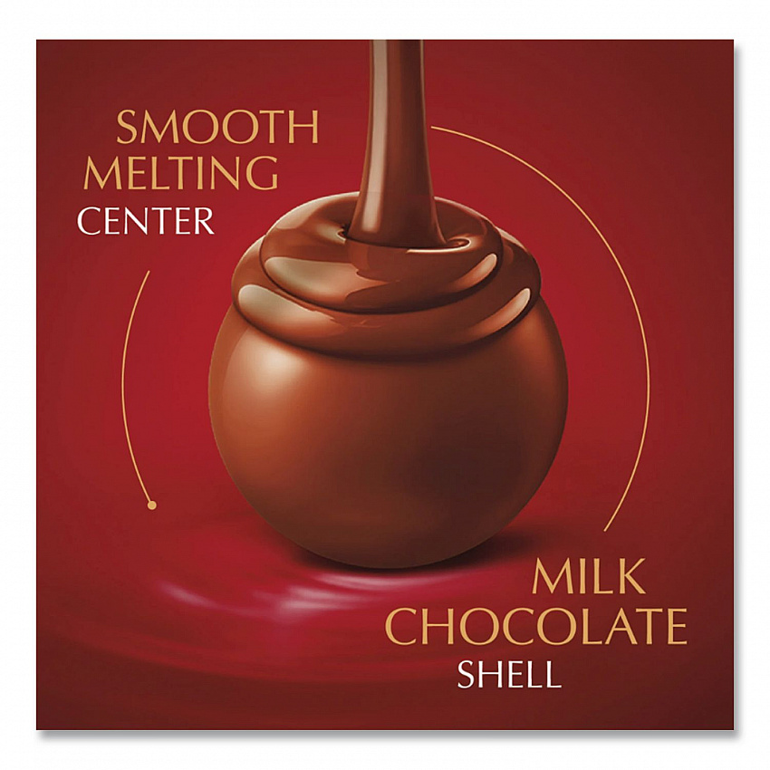 Lindor Milk Chocolate Truffles, 3.5 oz Bag, 3 Bags (30100005)