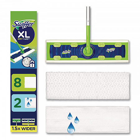 Max/XL Wet Refill Cloths, 16.5 x 9, White, 12/Tub, 6 Tubs/Carton (74471)