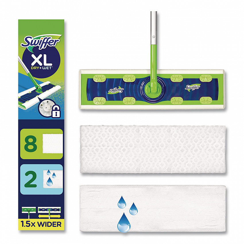 Max/XL Wet Refill Cloths, 16.5 x 9, White, 12/Tub, 6 Tubs/Carton (74471)