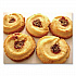 Premium Berry Jam Shortbread Cookies, Strawberry, 2 oz, 36/Carton (BIS59637)