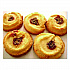 Premium Berry Jam Shortbread Cookies, Raspberry and Strawberry Variety, 2 oz Pack, 36 Packs/Carton (BIS59638)