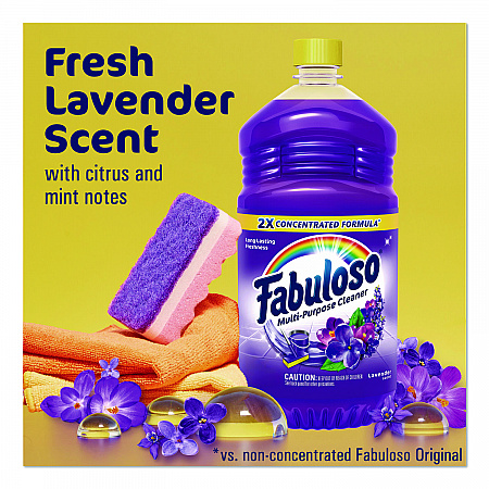 Multi-Use Cleaner, Lavender Scent, 16.9 oz Bottle, 24/Carton (53105)