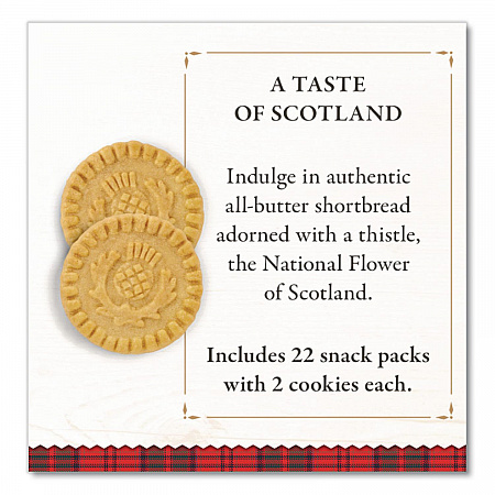 Shortbread Highlanders, 1.4 oz, 18/Box (WKR01176)
