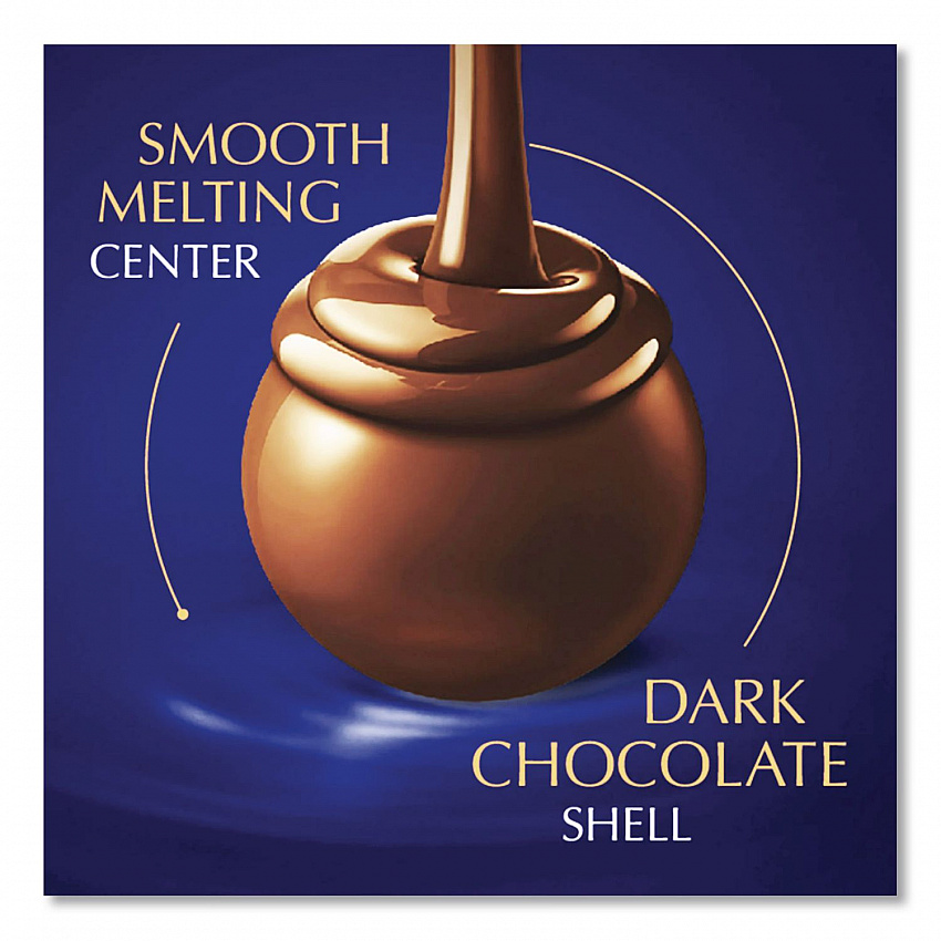 Lindor Dark Chocolate Truffles, 25.4 oz Box, 60/Box (LAS3513)