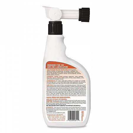 Pro Odor Control, Herbal, 32 oz Hose-End Spray Bottle, 6/Carton (0705032)