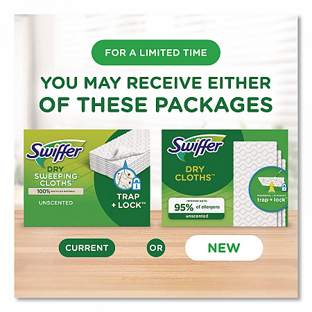 Dry Refill Cloths, 10.63 x 8, White, 32/Box, 4 Boxes/Carton (21457)