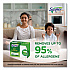 Dry Refill Cloths, 10.63 x 8, White, 32/Box, 4 Boxes/Carton (21457)