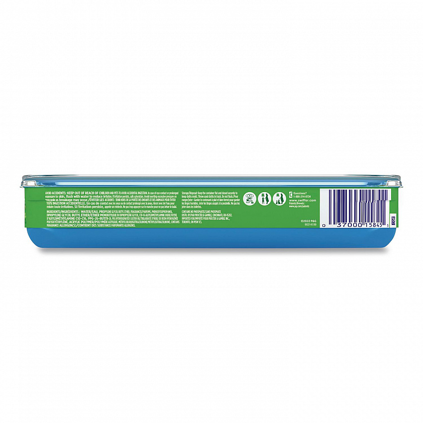Wet Refill Cloths, 10 x 8, Lavender Vanilla and Comfort, White, 36/Carton (55311)