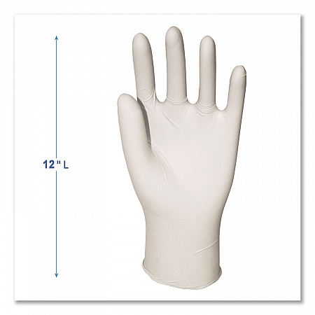 General-Purpose Latex Gloves, Powder-Free, X-Large, 4.4 mil Thick, 9.5