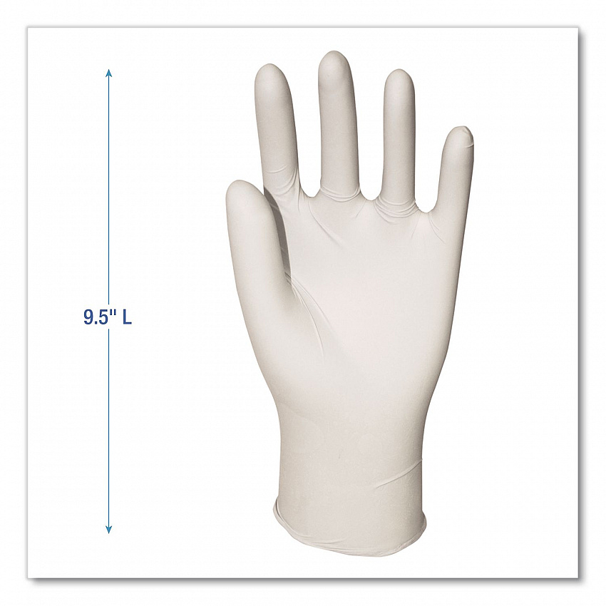 Powder-Free Synthetic Vinyl Gloves, X-Large, 4 mil Thick, 9.5" Long, Cream, 100/Box, 10 Boxes/Carton (315XLCT)