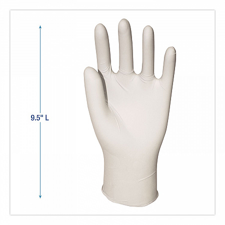 Powder-Free Synthetic Vinyl Gloves, Small, 4 mil Thick, 9.5