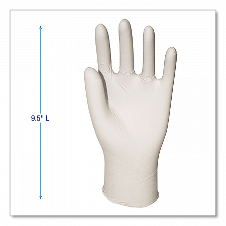 Powder-Free Synthetic Vinyl Gloves, Medium, 4 mil Thick, 9.5