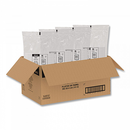 Compostable Paper Dinnerware, ProPlanet Seal, Plate, 10