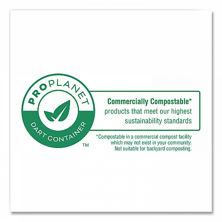 Compostable Molded Fiber Dinnerware, ProPlanet Seal, Platter, 10