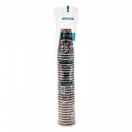Thermoguard Insulated Paper Hot Cups, 16 oz, Steam Print Design, 600/Carton (DWTG16ST)