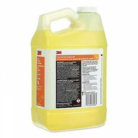 Food Service Degreaser Concentrate 7A, 0.5 gal Bottle, 4/Carton (7A)