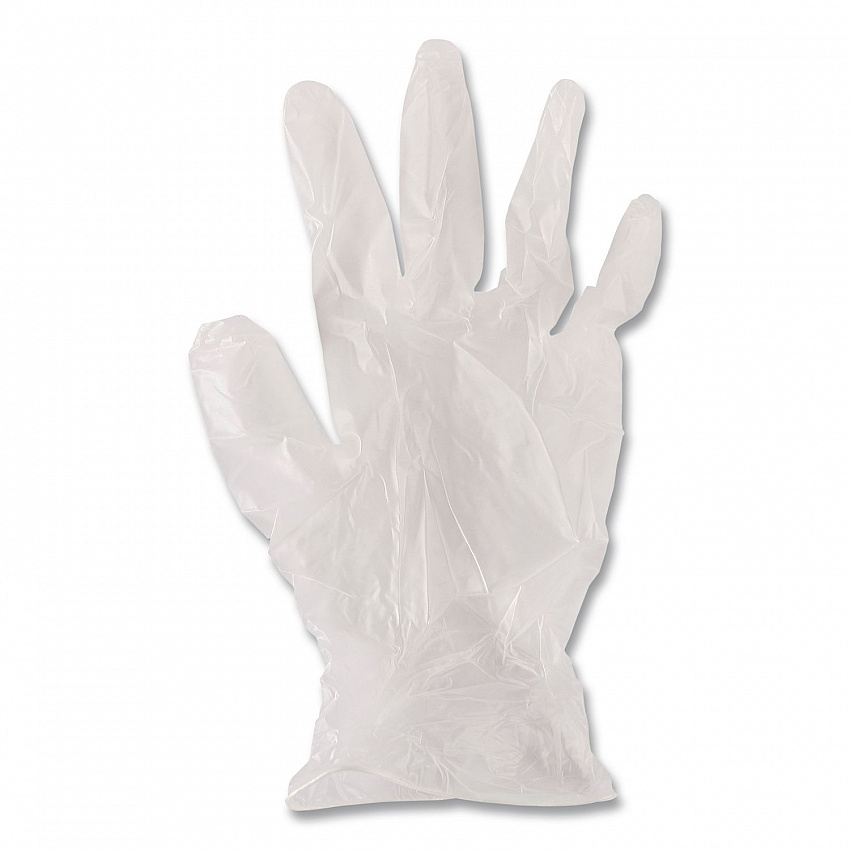 General Purpose Vinyl Gloves, Powder-Free, Large, 2.6 mil Thick, 13" Long, Clear, 100/Box (365LBX)