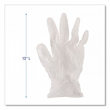 General Purpose Vinyl Gloves, Powder-Free, Small, 2.6 mil Thick, 9.5
