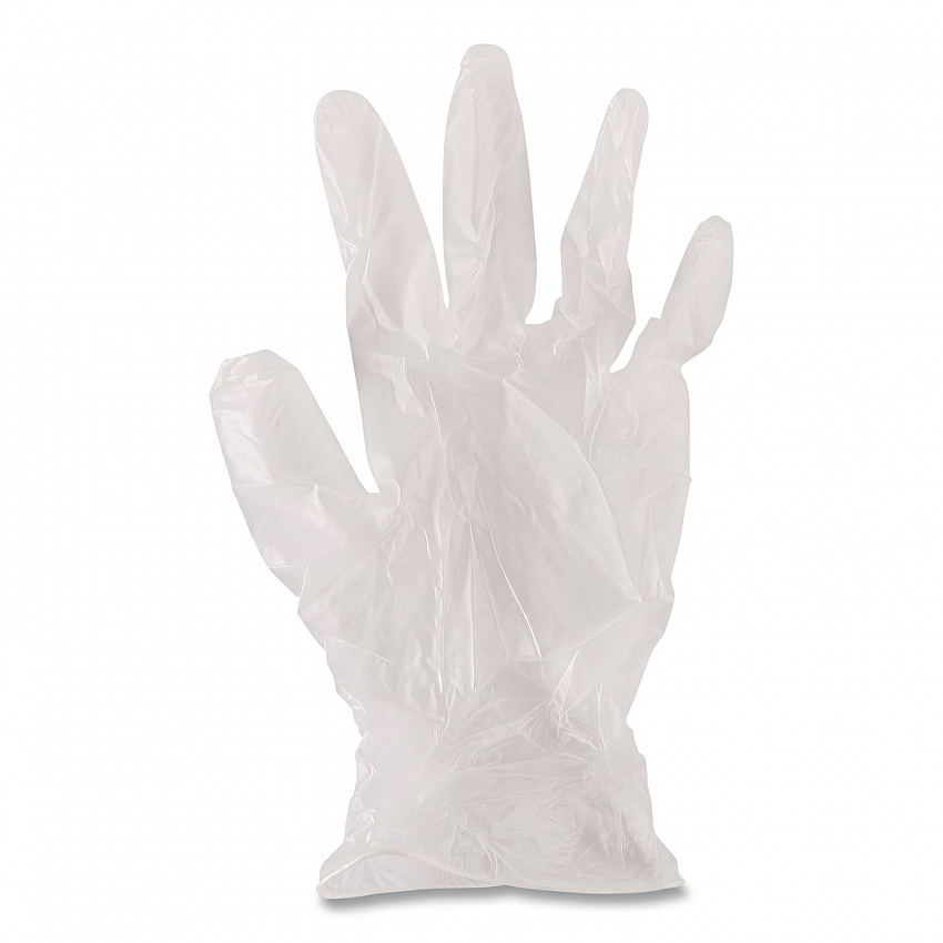 General Purpose Vinyl Gloves, Powder-Free, Small, 2.6 mil Thick, 9.5" Long, Clear, 100/Box, 10 Boxes/Carton (365SCT)