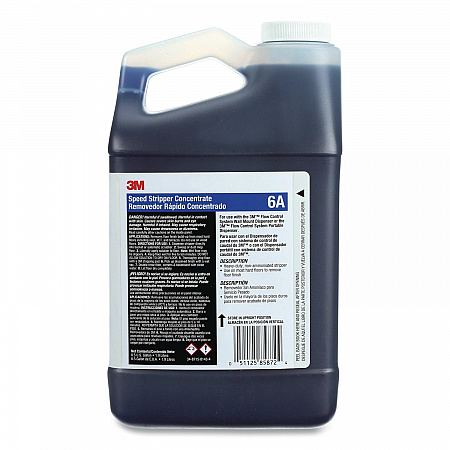 Speed Stripper Concentrate 6A, 0.5 gal Bottle, 4/Carton (6A)