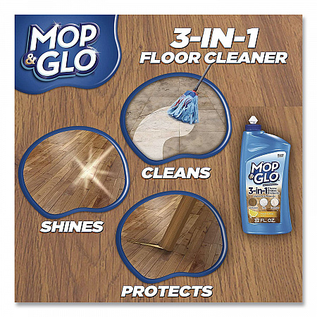 Ready to Use Multi-Surface Floor Cleaner, Fresh Citrus Scent, 32 oz Bottle, 4/Carton (98563CT)
