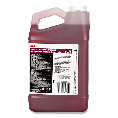 Industrial Degreaser Concentrate 26A, 0.5 gal Bottle, 4/Carton (26A)