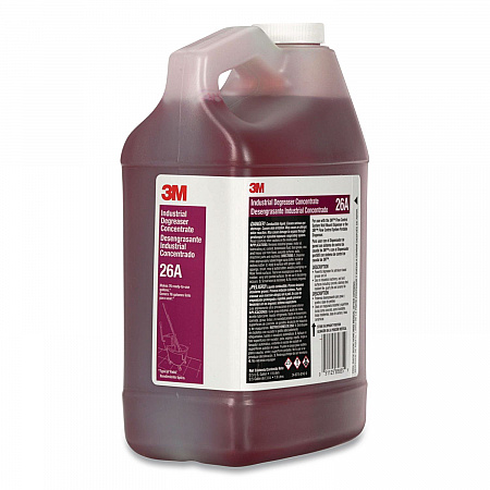 Industrial Degreaser Concentrate 26A, 0.5 gal Bottle, 4/Carton (26A)