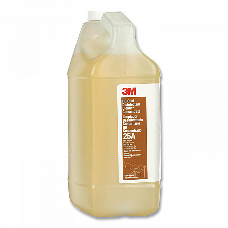 HB Quat Disinfectant Cleaner Concentrate, Unscented, For Flow Control System and Twist 'n Fill System, 1 gal Bottle (25A)