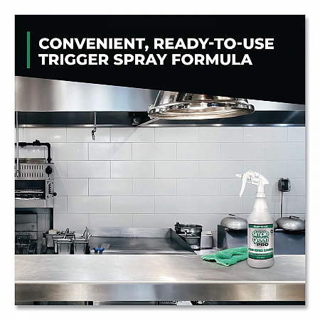 Pro Food Service Cleaner Ready-To-Use, 32 oz Spray Bottle, 12/Carton (0601032)