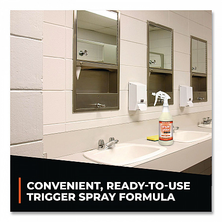 Pro Odor Control Ready-To-Use, Herbal, 32 oz Spray Bottle, 12/Carton (0704032)