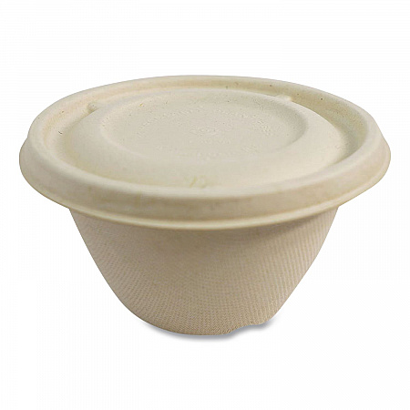 Fiber Lids for Fiber Barrel Bowls, 4.7