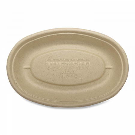 Fiber Bowls, Burrito Bowl, 32 oz, 9.7 x 5.3 x 1.6, Natural, Paper, 300/Carton (BOSCUBBLFP)
