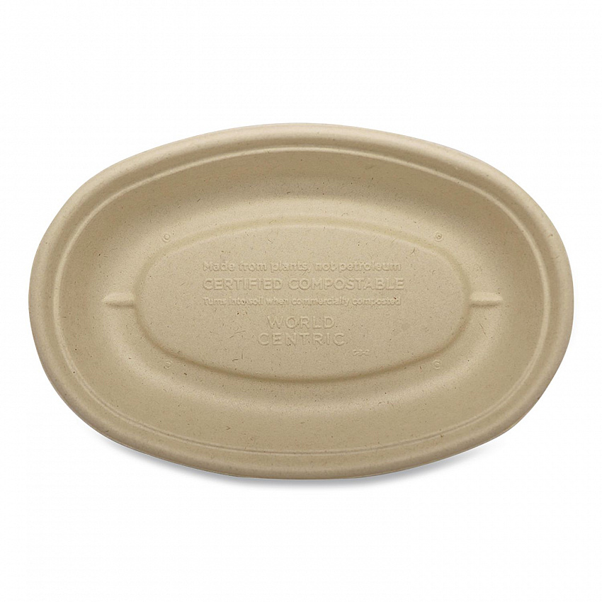 Fiber Bowls, Burrito Bowl, 32 oz, 9.7 x 5.3 x 1.6, Natural, Paper, 300/Carton (BOSCUBBLFP)