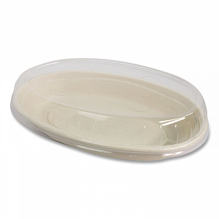 Fiber Bowls, Burrito Bowl, 18 oz, 8 x 5.3 x 1.6, Natural, Paper, 400/Carton (BOSCUBBSLFP)
