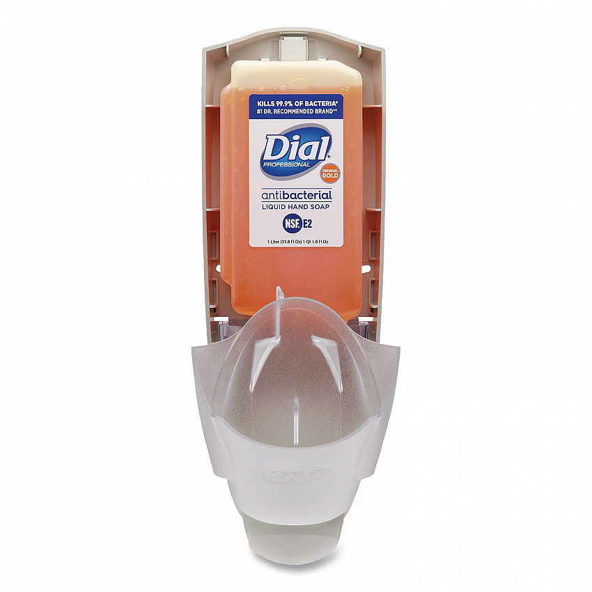 The Dial Dispenser, 1 L, 5.12 x 3.98 x 12.34, Ice, 6/Carton (03920CT)