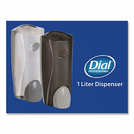The Dial Dispenser, 1 L, 5.12 x 3.98 x 12.34, Ice, 6/Carton (03920CT)