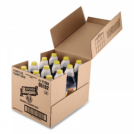 Browning and Seasoning Sauce, Savory, 32 oz Bottle, 12/Carton (05102CT)