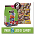 Assortment Milk Chocolate/Mar's Chocolate Favorites, 30.22 oz Bag and 62.6 oz Bag/Carton (60004054)