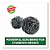 Stainless Steel Scrubber, Silver, 12/Carton (19084)